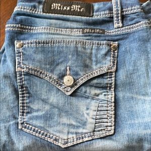 Miss Me Women's Skinny Jeans - Faded Blue